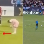 Footage Shows Lionel Messi Using Clever Tactic To Gain Free-Kick Advantage