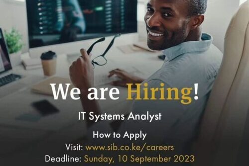 Standard Investment Bank Hiring IT Systems Analyst