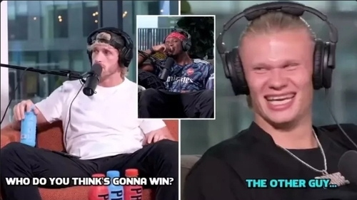 Erling Haaland Gives Brutal Answer When Asked Who Will Win Out Of KSI And Tommy Fury