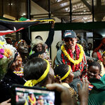 Kipyegon Fights To Hold Back Tears As Team Kenya Is Treated To Heroic Welcome Back Home