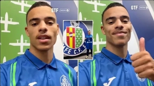 Mason Greenwood Releases Video Message After Signing For Getafe On Loan