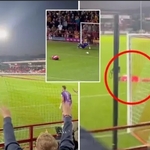 The Worst Penalty You'll Ever See Took Place During Accrington Vs. Bradford, The Fans Behind The Goal Made It