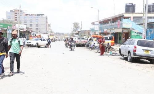 Kitengela Residents Protest Mechanics’ Invasion On Feeder Road