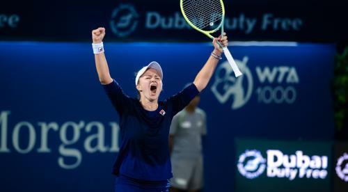 Dubai Victory Lifts Krejcikova Into WTA Top 20
