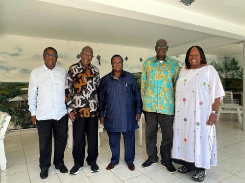 Atwoli Visits Former Vice President Moody Awori