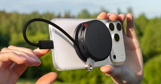 Satechi’s New Puck Adds Extra Ports to Your Phone