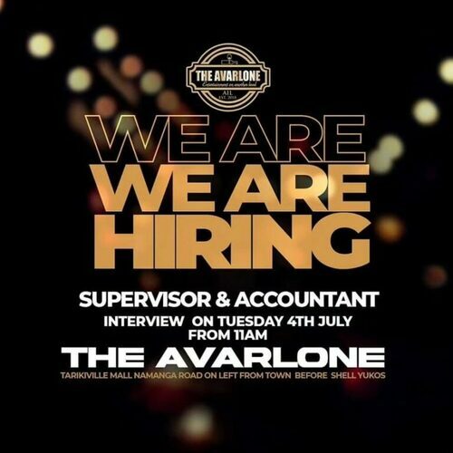 The Avarlone Hiring Supervisor And Accountant