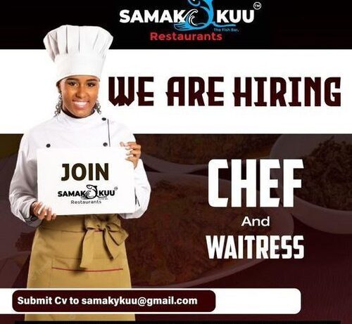 Samaki Kuu Hiring Chef And Waitress