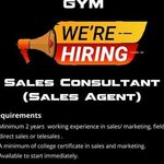 Nexgen Gym Hiring Sales Agent