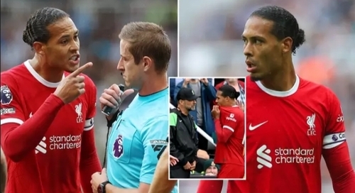 Premier League Hints At How Long Virgil van Dijk Will Be Suspended For After Liverpool Red Card