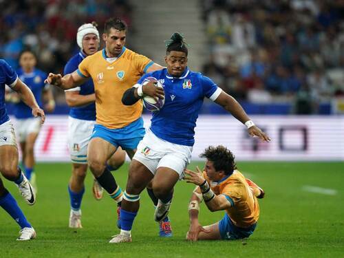 Rugby World Cup: Italy Fight Back To Beat Uruguay In Pool A