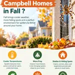 Why Spider Activity Can Increase Around Campbell Homes in Fall
