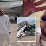Neymar Travels To Saudi Arabia On The World's Most Luxurious Boeing 747 Worth £172 Million