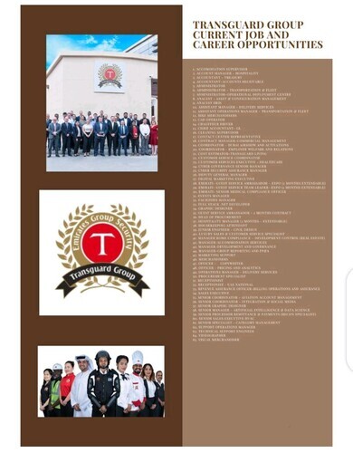 Transguard Group: Careers and Jobs Vacancies 2023: Apply Now | Joining the company a largest manpower supplier in UAE