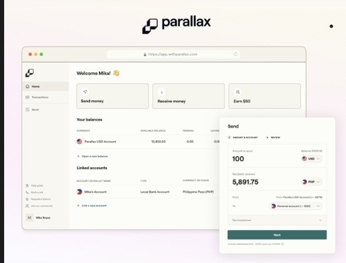 Philippines Startup Parallax Removes The Friction From Cross-Border Payments