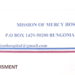 Mission Of Mercy Hospital Hiring Clinical Officer And Nurses