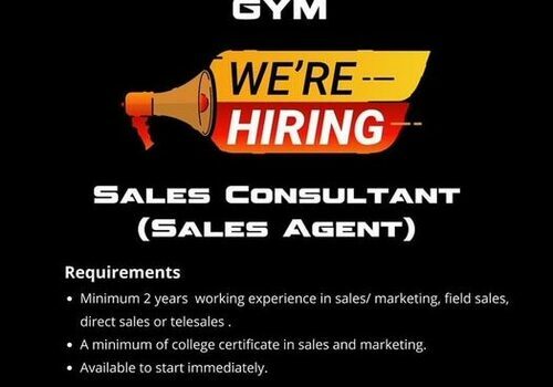 Nexgen Gym Hiring Sales Agent