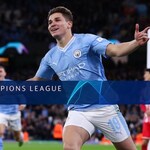 Alvarez Helps Man City Sweep Past Red Star