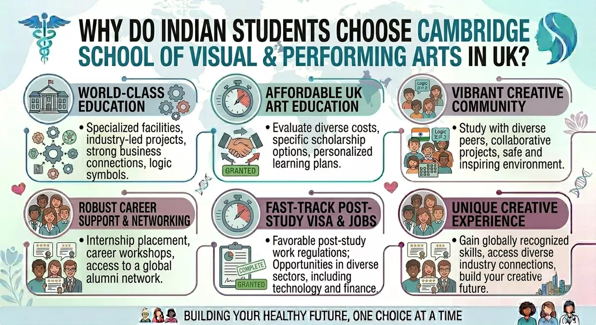 Why Choose Cambridge School of Visual & Performing Arts in UK?
