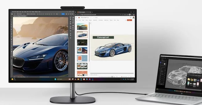 HP OmniStudio X Webcam Tracks Your Desk