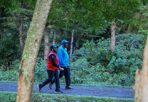 Gachagua, Dorcas Trek 18 Kilometers Across Mt Kenya Forest
