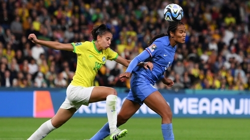 Renard Header Earns France Late Victory Over Brazil