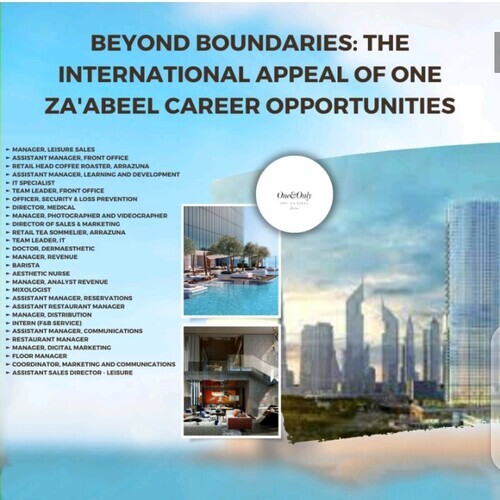 Beyond Boundaries: The International Appeal of One Za’abeel Career Opportunities 2023!