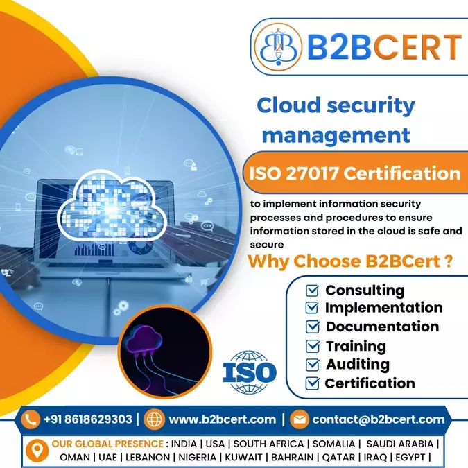 ISO 27017 Certification Services in Columbus