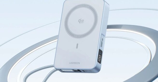 Ugreen’s Qi2.2 Power Bank Delivers 25W Wireless Charging