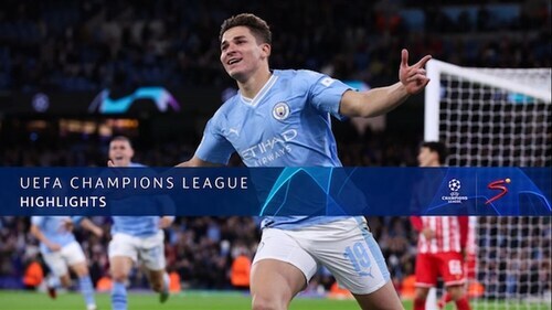 Alvarez Helps Man City Sweep Past Red Star