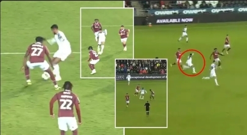 Josh Ginnelly Scores His First Goal For Swansea And It's A Goal Of The Season Contender