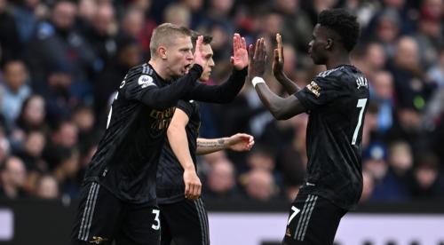 Arsenal Revive Title Bid With Last-Gasp Win At Villa