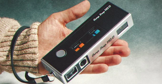 Camp Snap 110D: A Digital Upgrade for Retro 110 Film Cameras