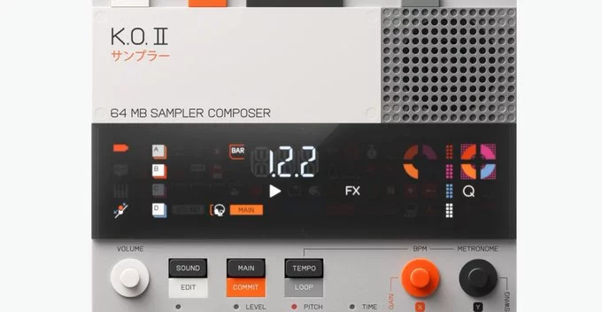 Teenage Engineering KO II Sampler Update: Lo-Fi Mode, USB Audio & More