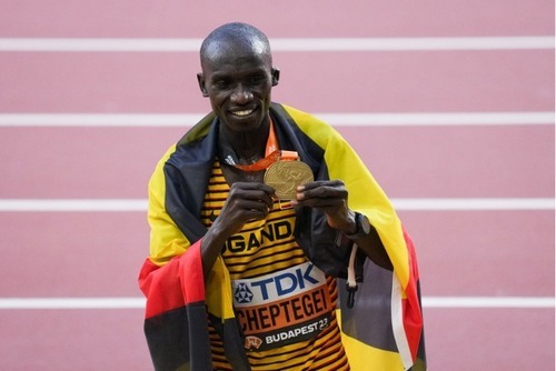 Cheptegei Joins All-Time Greats After Third World 10,000m Title