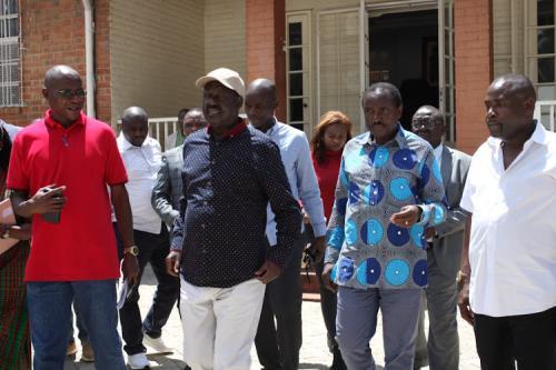 Raila Calls Kenyatta Farm Attack Class War