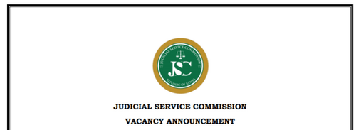 Law Clerks Needed At Judicial Service Commission – 2 Posts With Gross Salary Scale : Kshs. 180,000 – 324,000