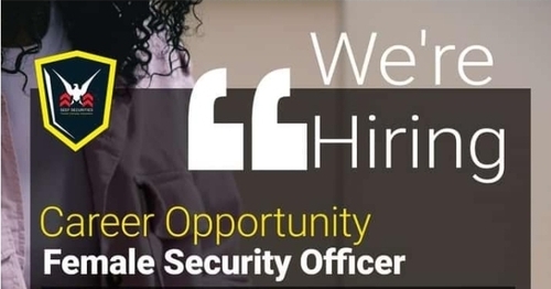 Female Security Officers Needed