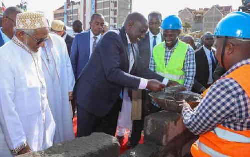 Ruto Unveils Sh2.8bn Housing Unit Project