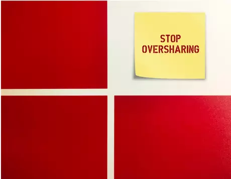 How Much Sharing Is Too Much At Work And Online?