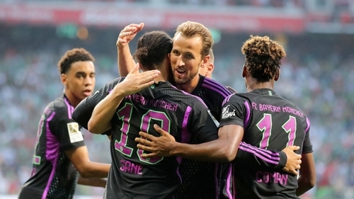 Kane Scores First Goal For Bayern