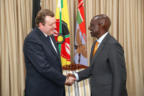 Ruto Hold Talks With Belarus Foreign Affairs Minister Aleinik