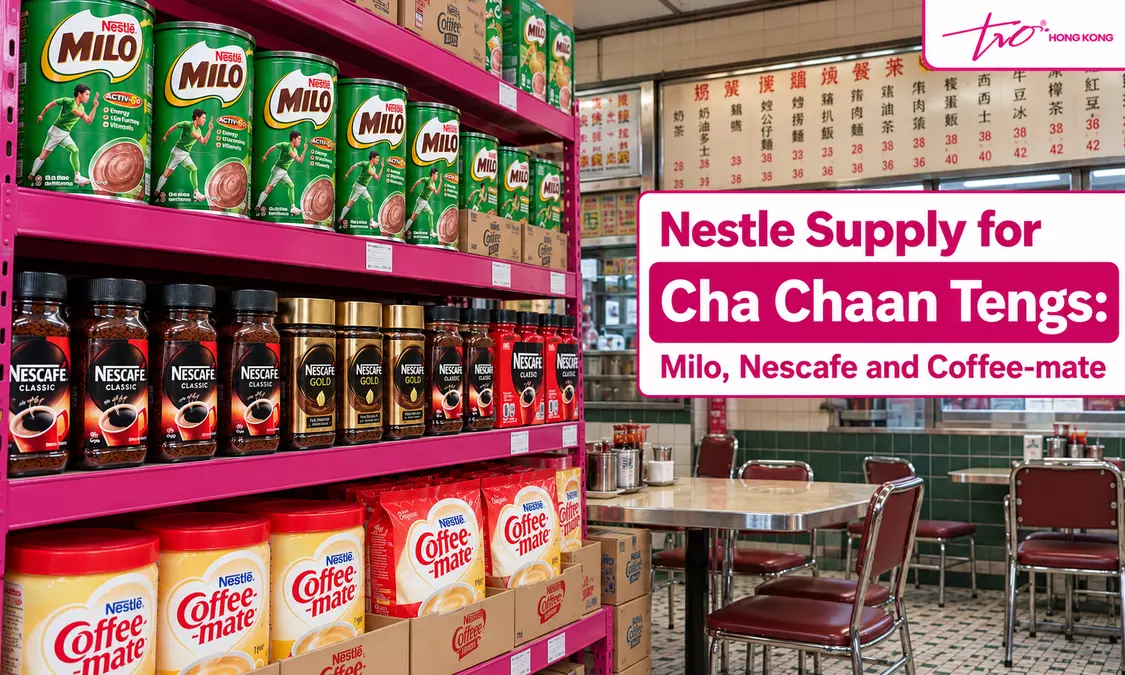 Nestle Supply for Cha Chaan Tengs: Milo, Nescafe and Coffee-mate