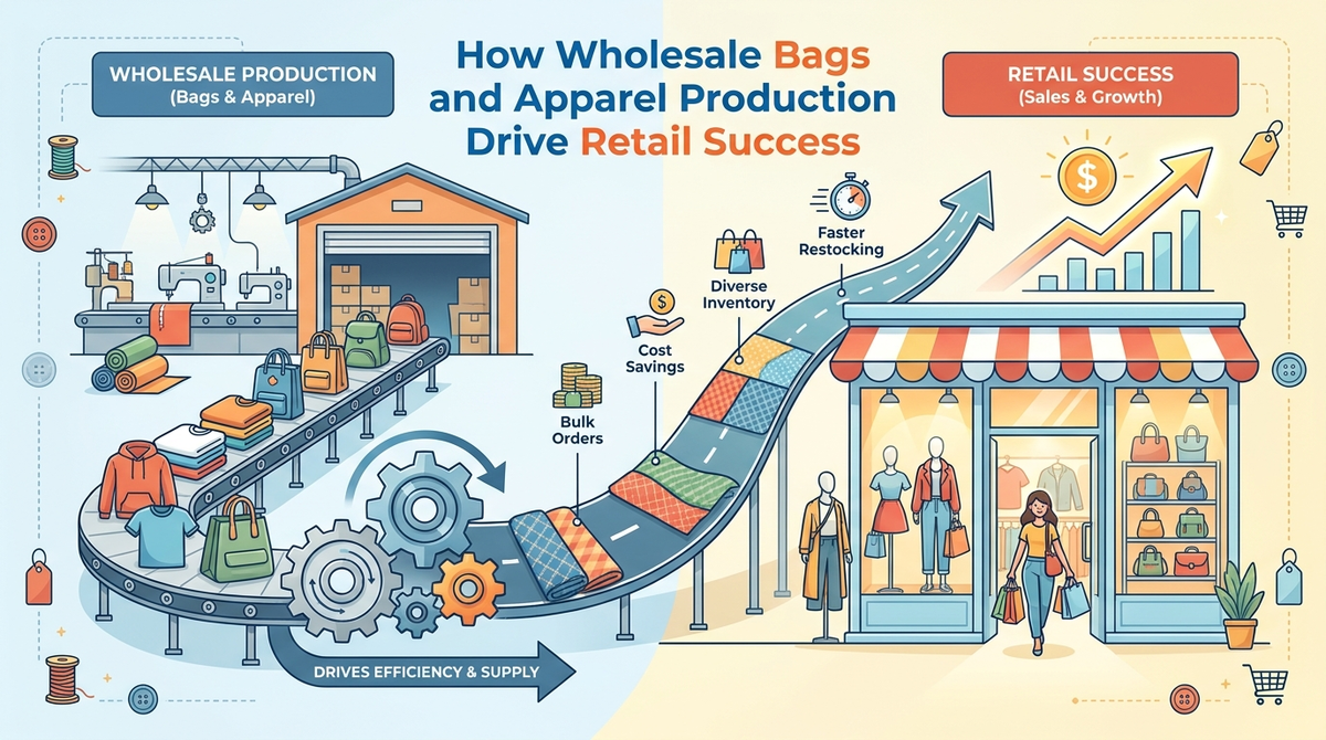 Wholesale Bags and Apparel Drive Retail Success