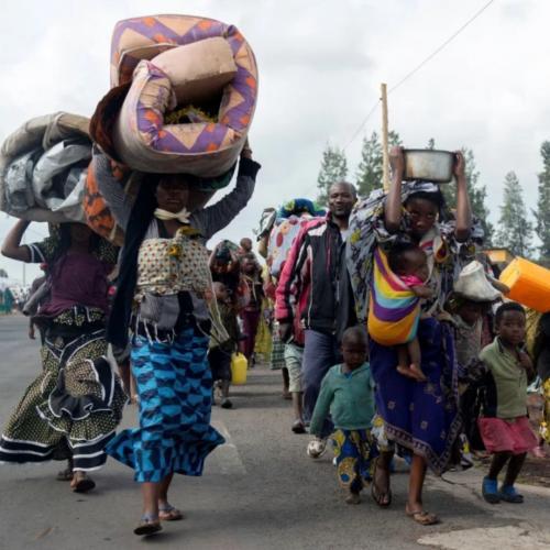 Congolese Flee On Foot Towards Goma As Rebels Advance