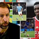 Gareth Southgate Explains England Squad Picks As Eddie Nketiah And Kalvin Phillips Included But Raheem Sterling Left Out