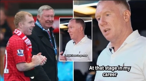 Paul Scholes Thought He Would Be Forced Out Of Man Utd When Sir Alex Ferguson Signed Midfielder