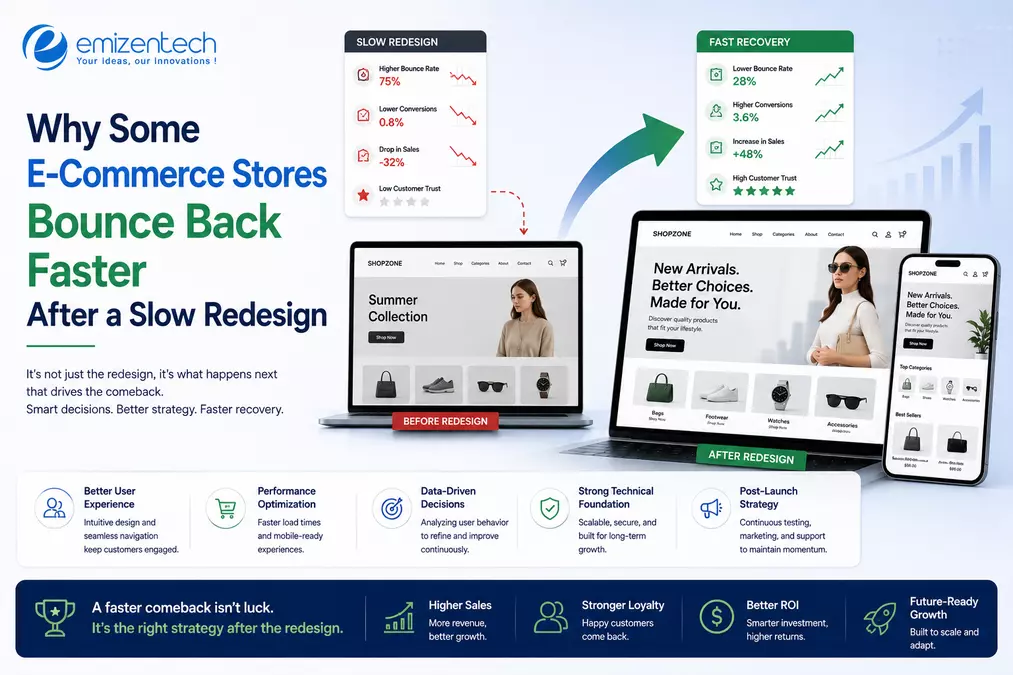 Why Some E-Commerce Stores Bounce Back Faster After a Slow Redesign