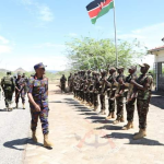 Gen Ogolla Visits Troops Deployed In North Rift