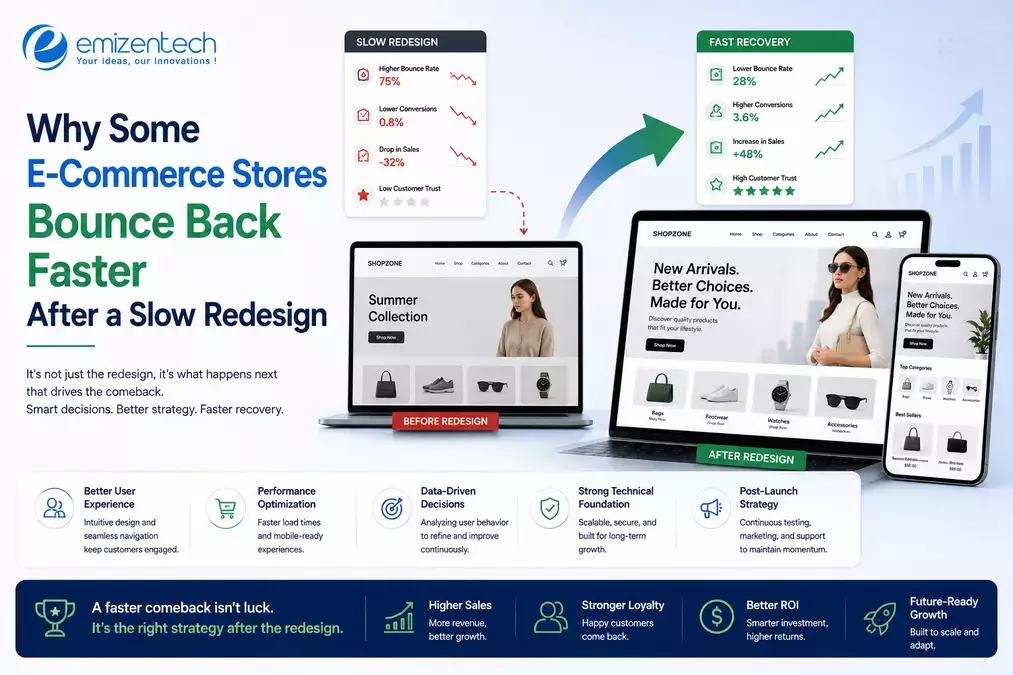Why Some E-Commerce Stores Bounce Back Faster After Redesign